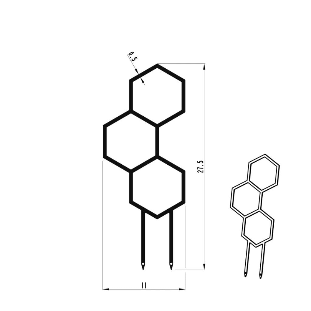 Opora pro pokojovky HONEYCOMB