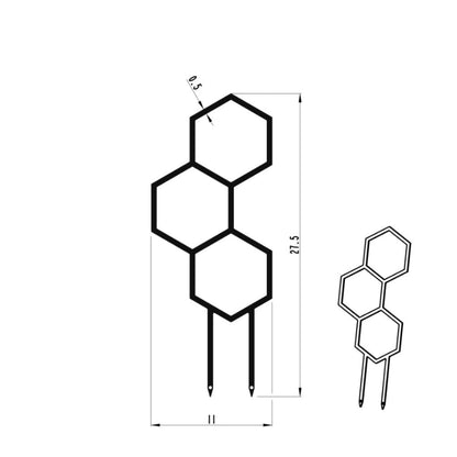 Opora pro pokojovky HONEYCOMB