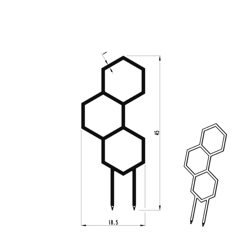 Opora pro pokojovky HONEYCOMB
