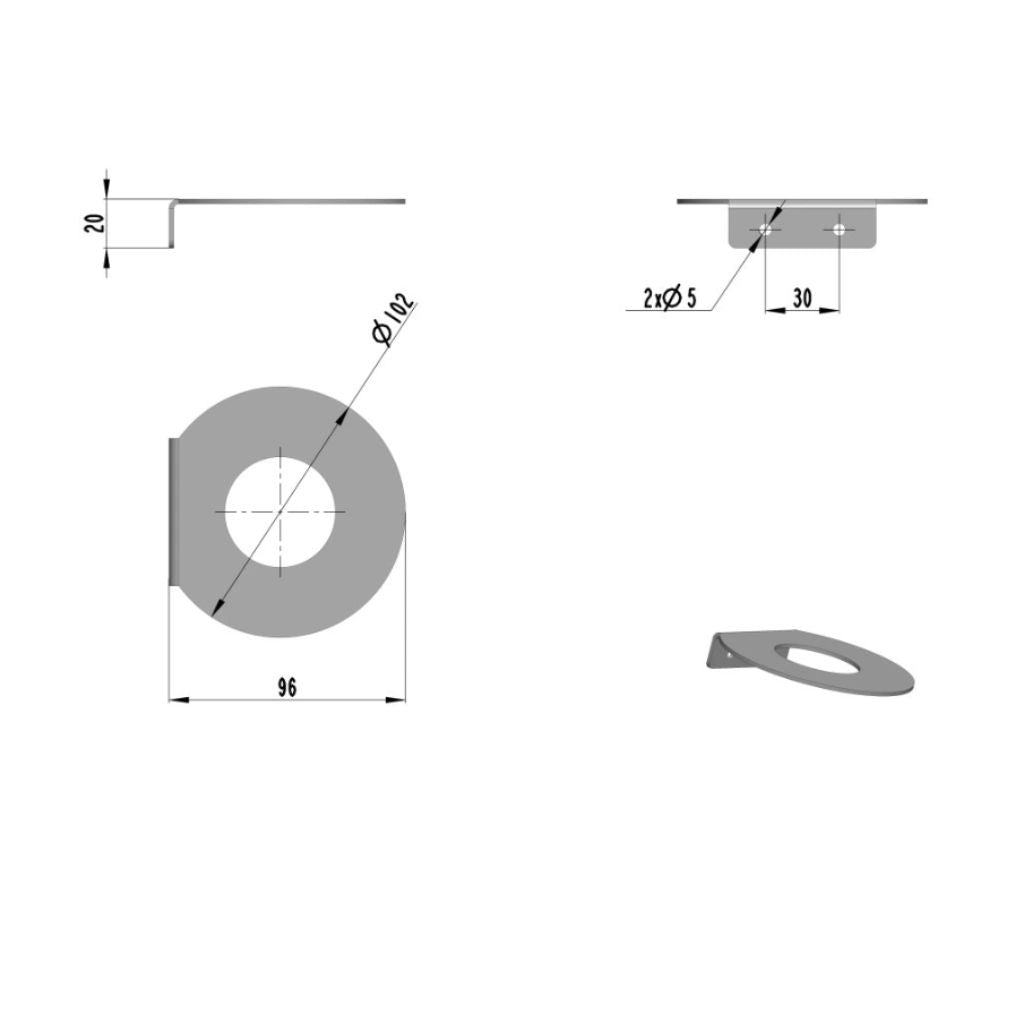 Police na pokojovky KRUH