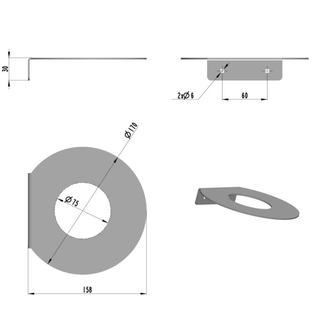 Police na pokojovky KRUH